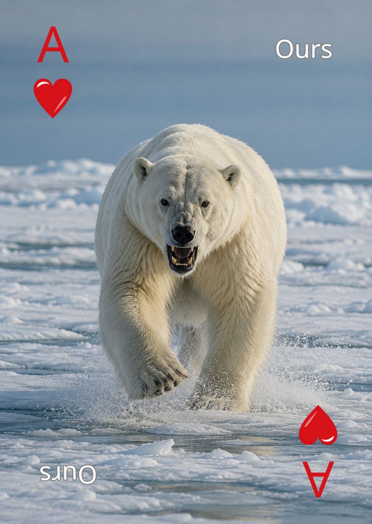 Carte Animaux Sauvages 40