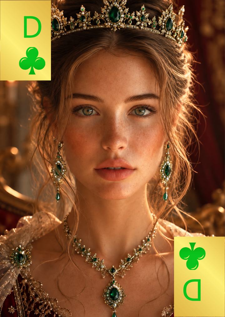 Carte Royale DAME de cœur