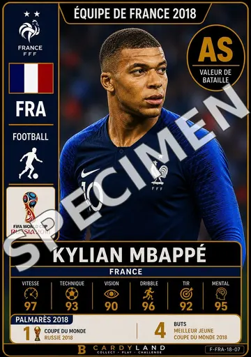 Aperçu Mbappé 2018