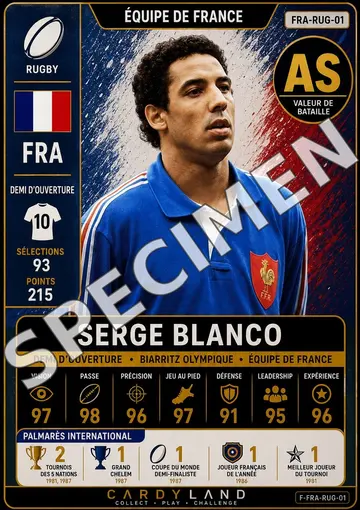 Aperçu Serge Blanco