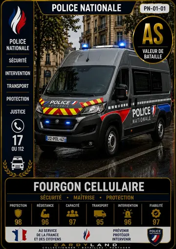 Aperçu Fourgon cellulaire